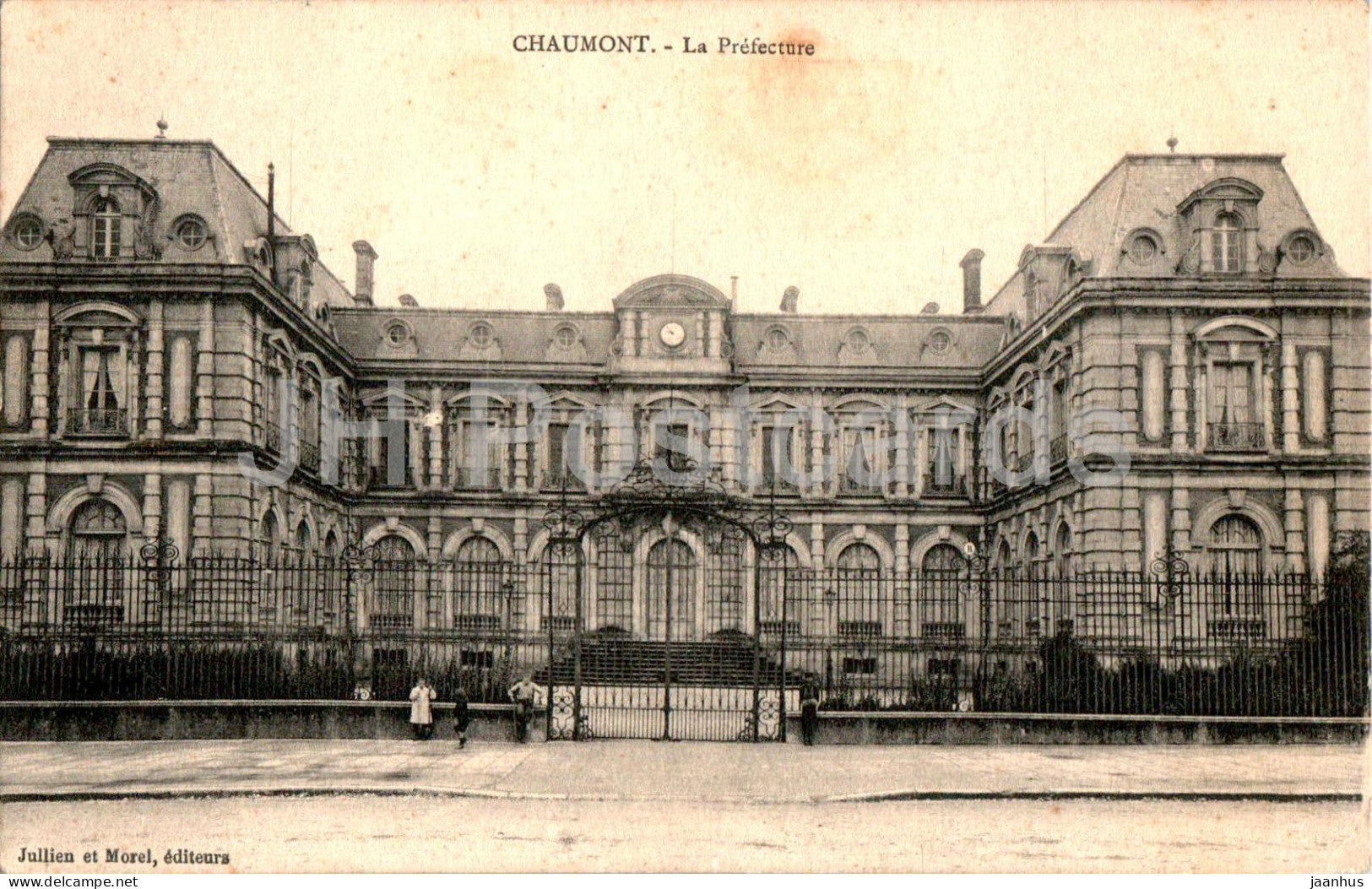 Chaumont - La Prefecture - old postcard - 1914 - France - used - JH Postcards
