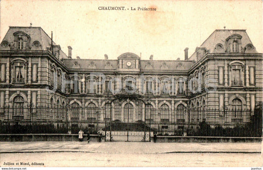 Chaumont - La Prefecture - old postcard - 1914 - France - used - JH Postcards