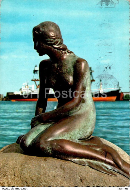 Copenhagen - Kobenhavn - Den Lille Havfrue - Little Mermaid - 989/52 - Denmark - used - JH Postcards