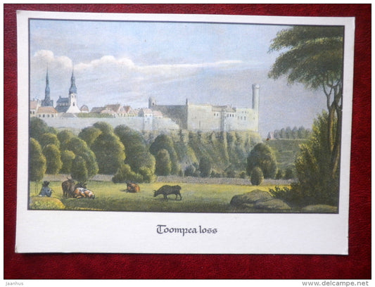 Toompea Castle - Tallinn - REPRODUCTION! - 1969 - Estonia USSR - unused - JH Postcards