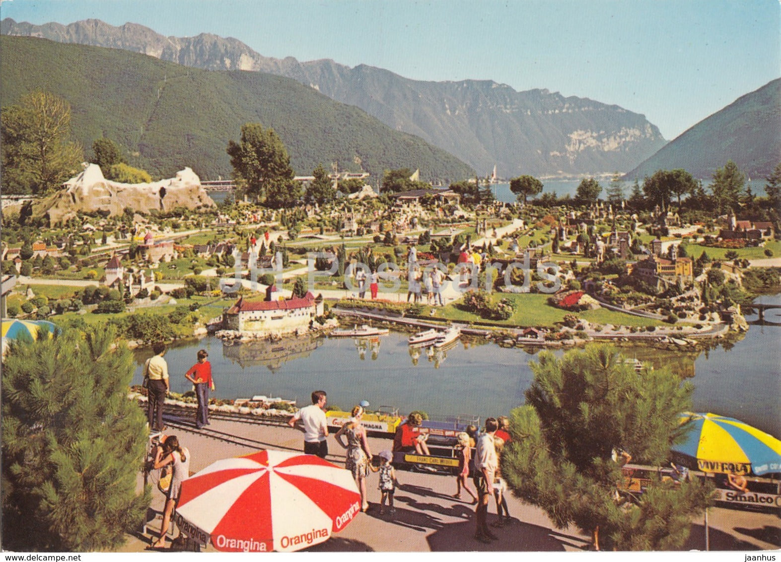 Swissminiatur - Melide Lugano - vue generale - Switzerland - unused - JH Postcards
