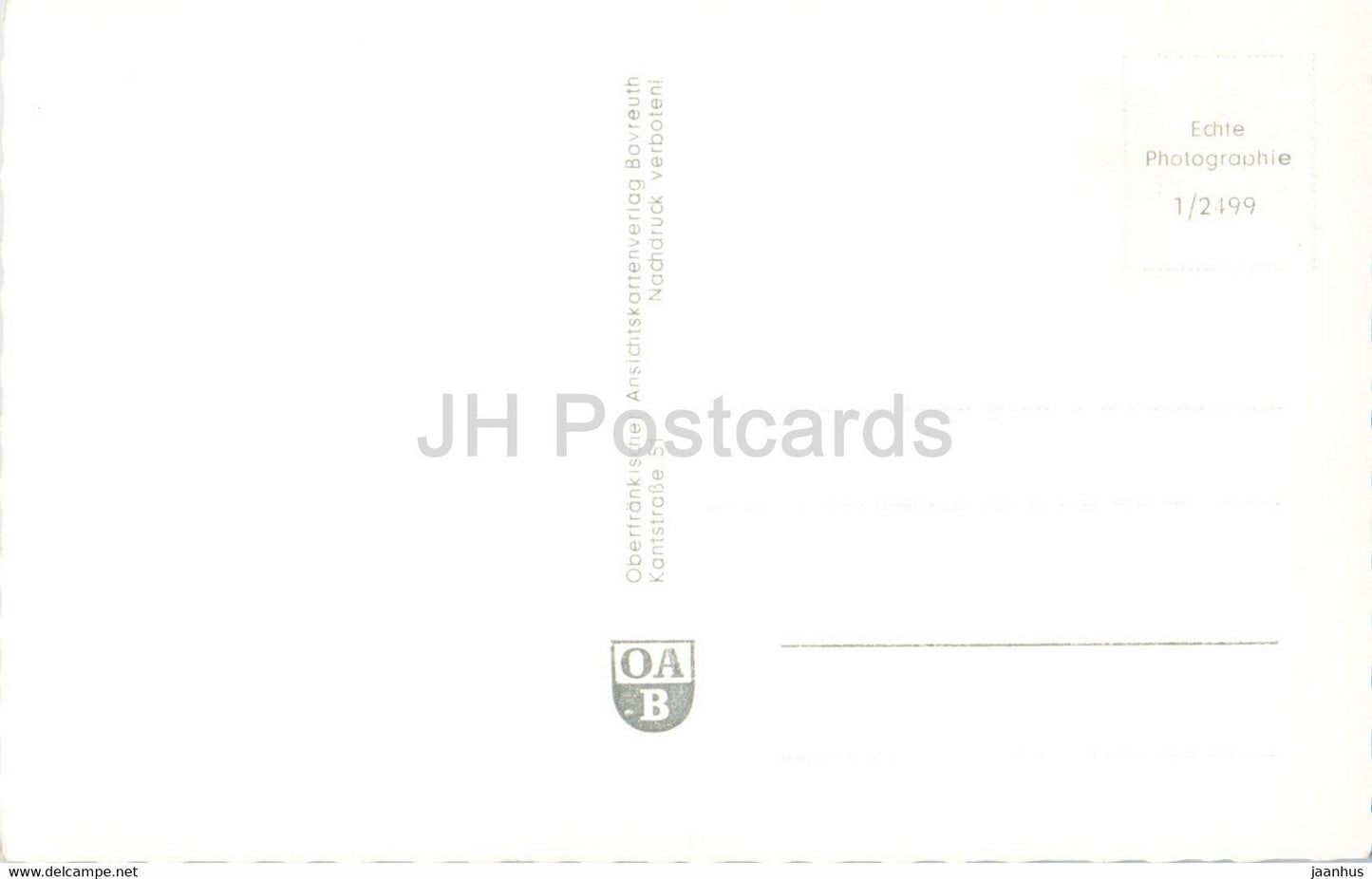 Schloss Eremitage Bayreuth - Wasserspiele - Innere Grotte - Untere Grotte - castle - multiview - Germany - unused