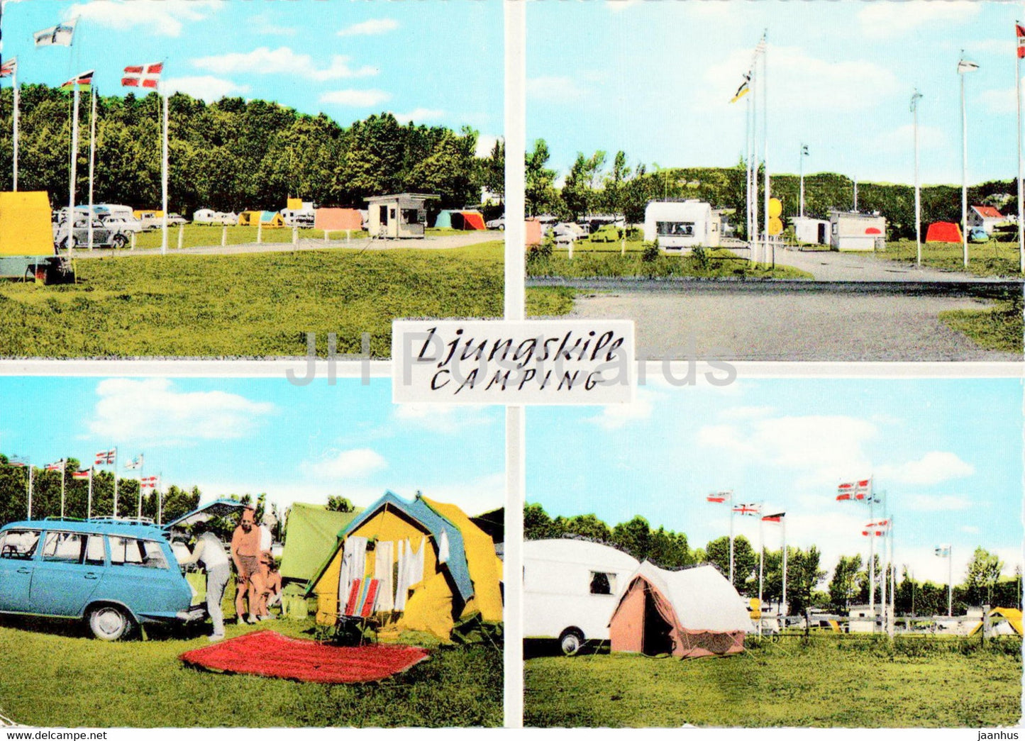 Ljungskile Camping - Sweden - unused - JH Postcards