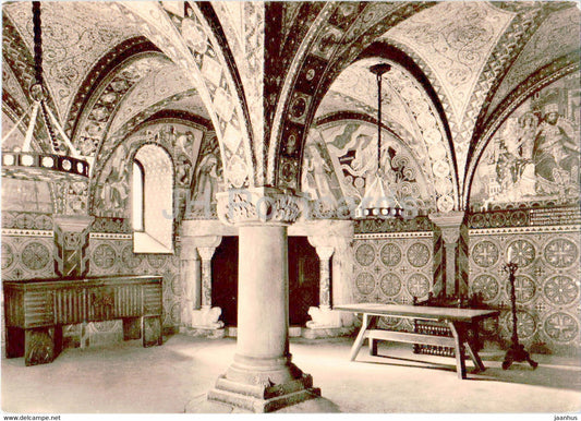 Die Wartburg - Die Elisabethkemenate im Palas - old postcard - Germany DDR - unused - JH Postcards