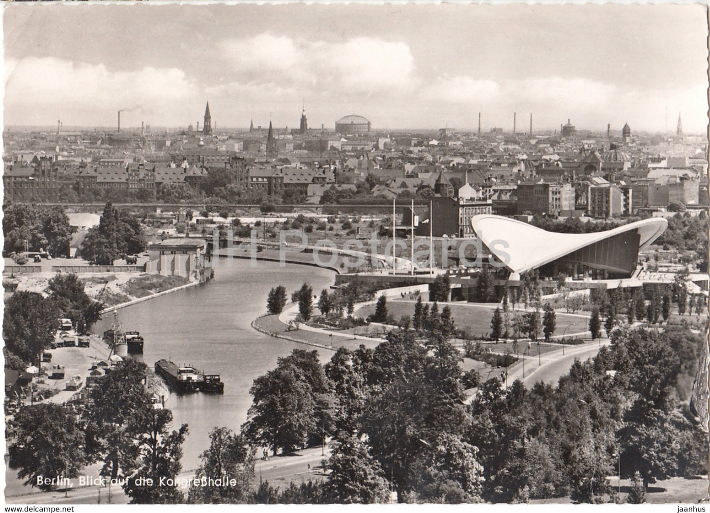 Berlin - Blick auf die Kongresshalle - 1965 - Germany - used - JH Postcards