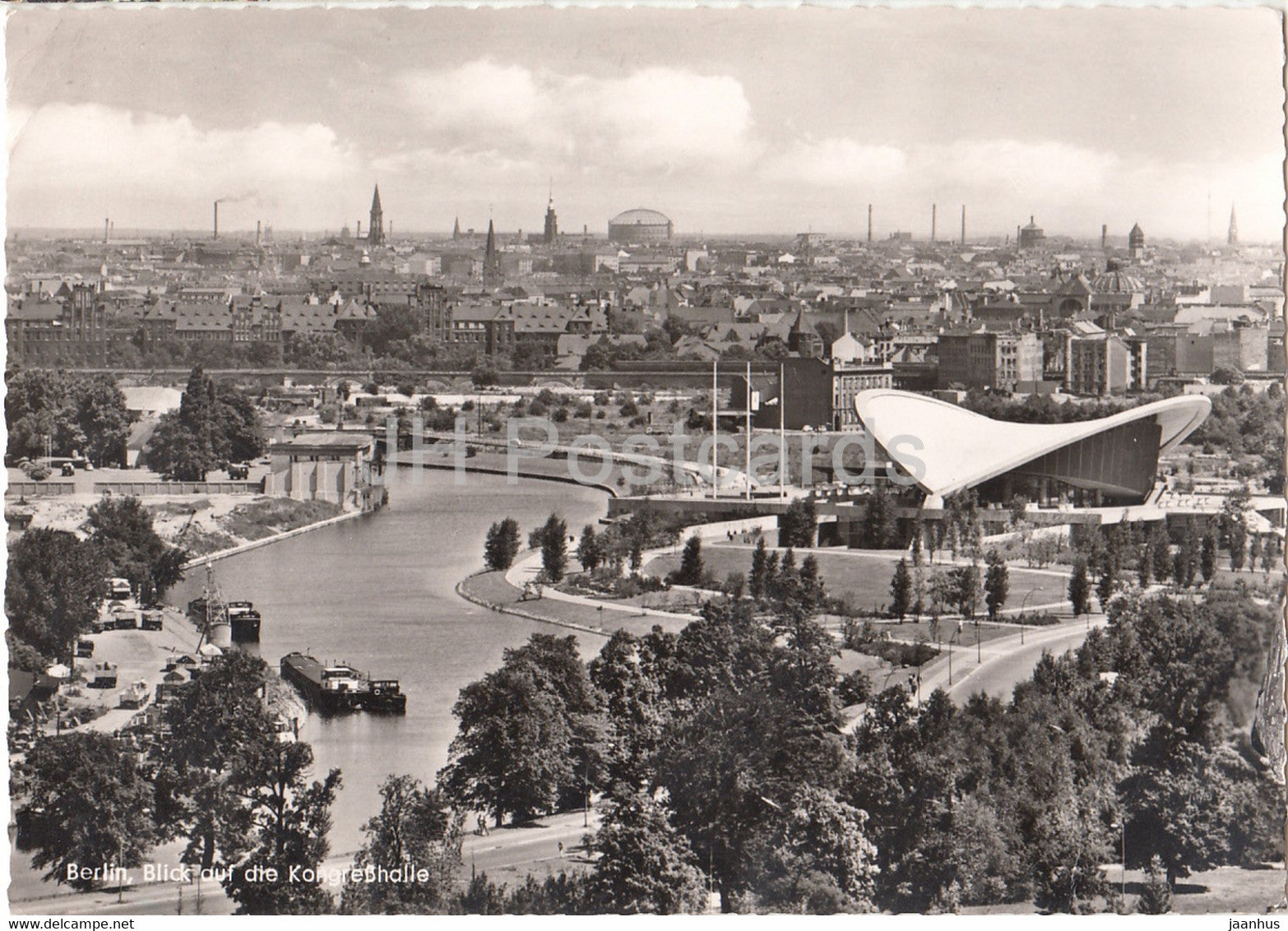 Berlin - Blick auf die Kongresshalle - 1965 - Germany - used - JH Postcards
