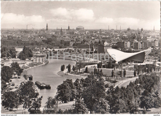 Berlin - Blick auf die Kongresshalle - 1965 - Germany - used - JH Postcards