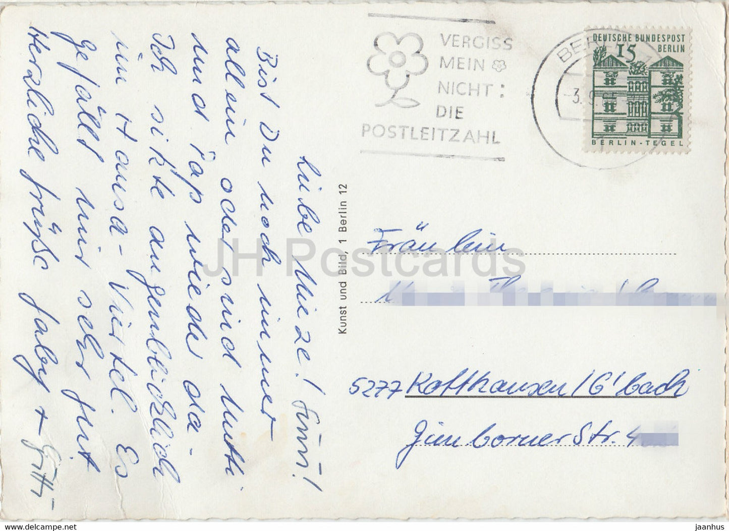 Berlin - Blick auf die Kongresshalle - 1965 - Allemagne - utilisé