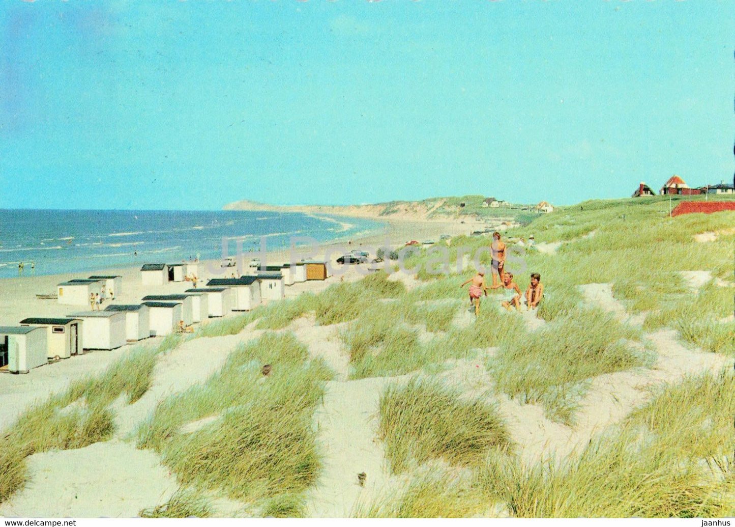Lokken - The beach - 1986 - Denmark - used - JH Postcards