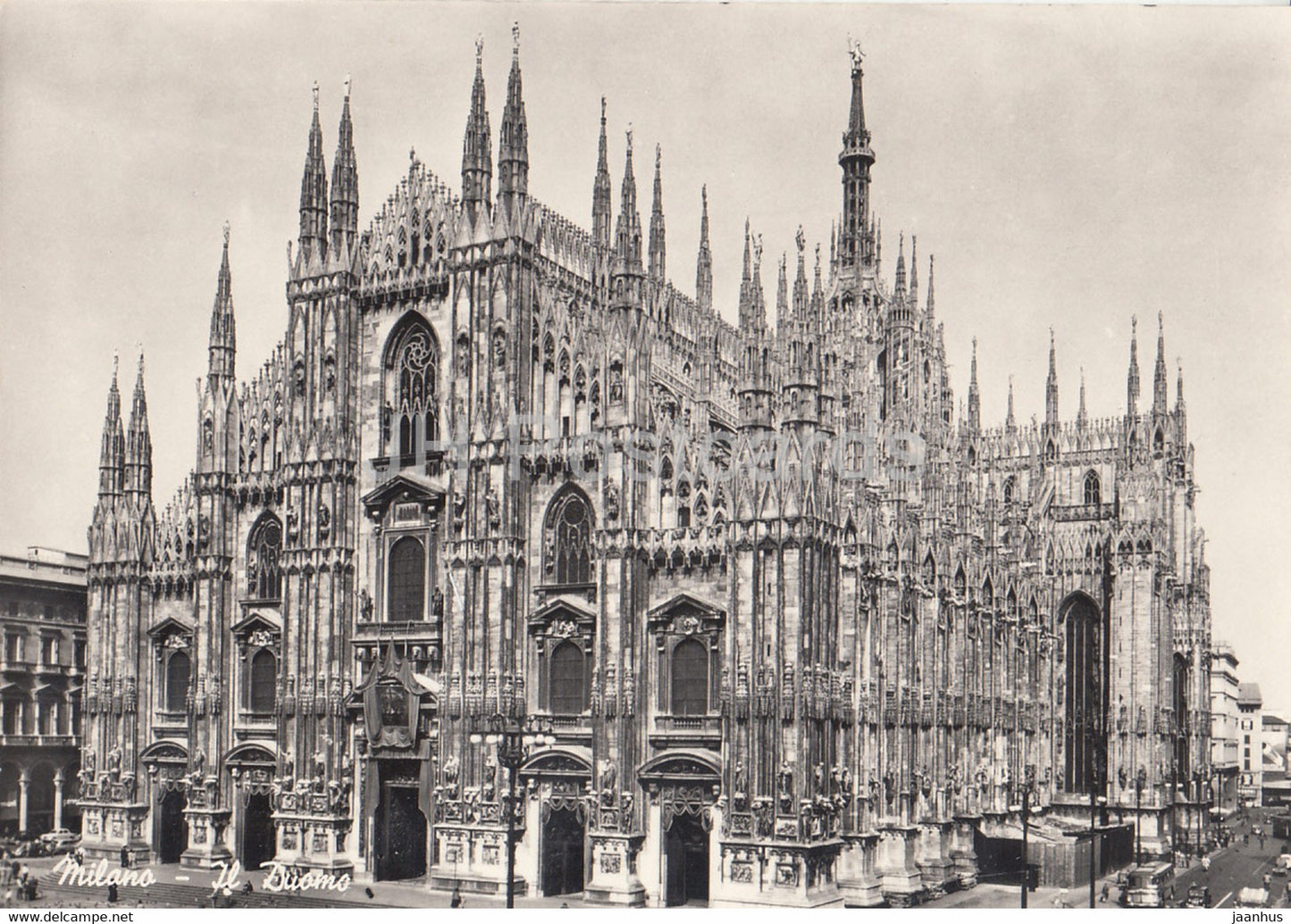 Milano - Milan - Il Duomo - 651 - cathedral - Italy - used - JH Postcards
