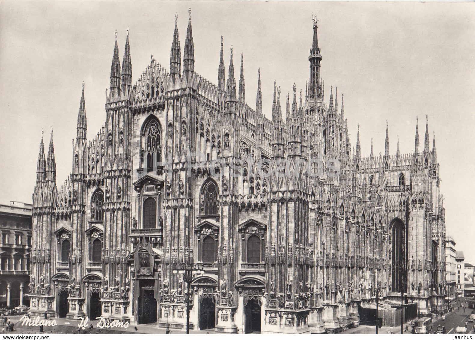 Milano - Milan - Il Duomo - 651 - cathedral - Italy - used - JH Postcards