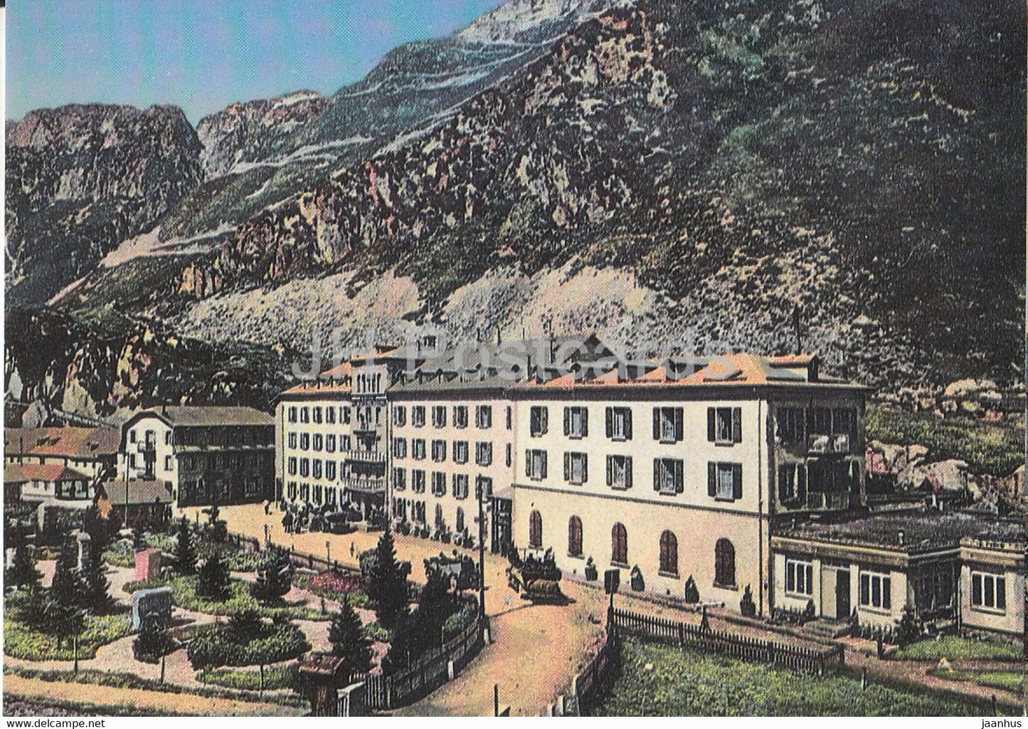 hotel Glacier du Rhone - reproduction - Switzerland - unused - JH Postcards