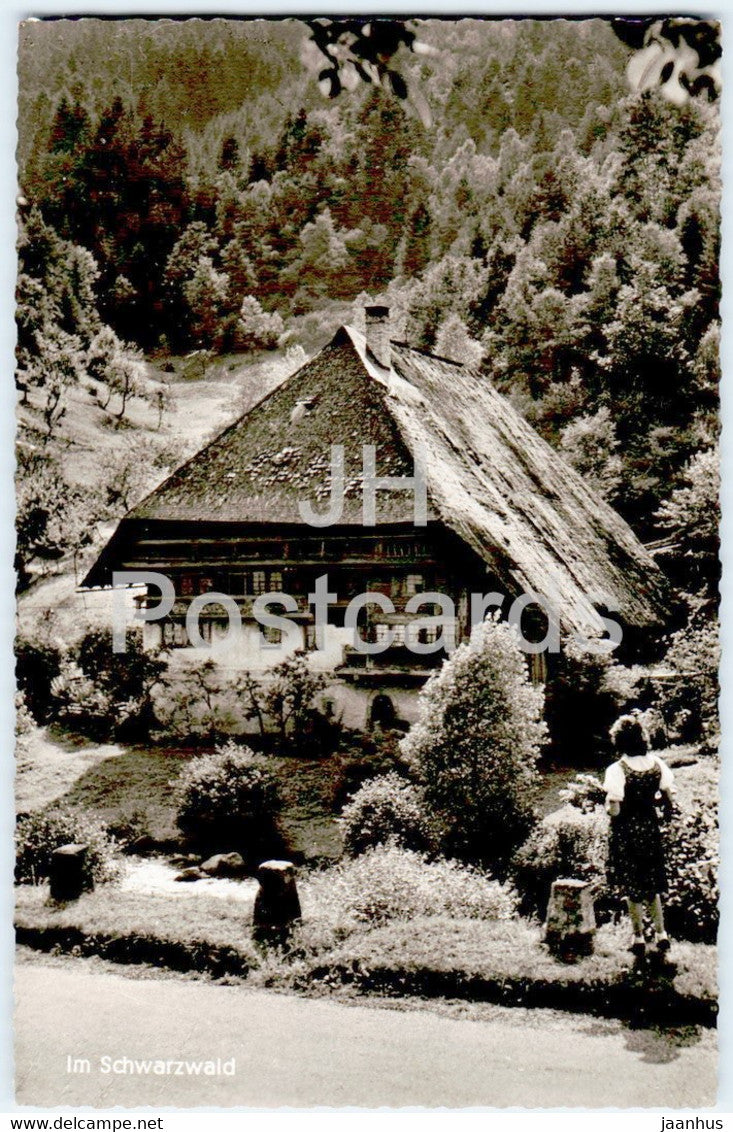 Im Schwarzwald - old postcard - Germany - unused - JH Postcards