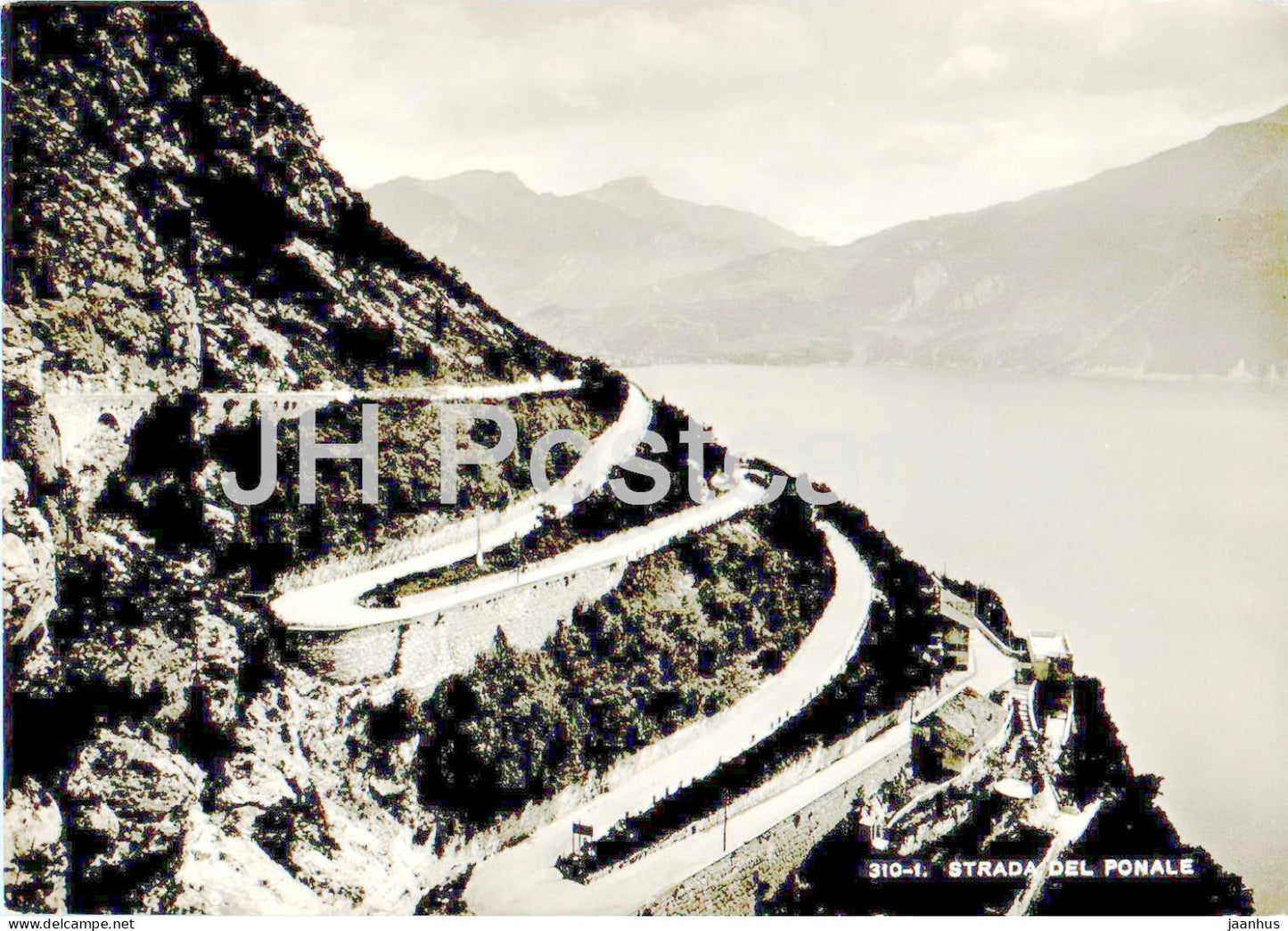 Strada del Ponale - 310-1 - 1961 - Italy - used - JH Postcards