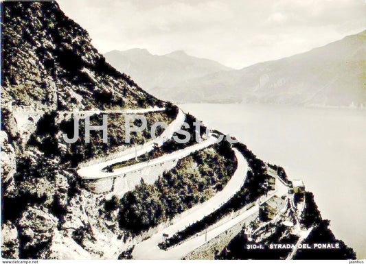 Strada del Ponale - 310-1 - 1961 - Italy - used - JH Postcards