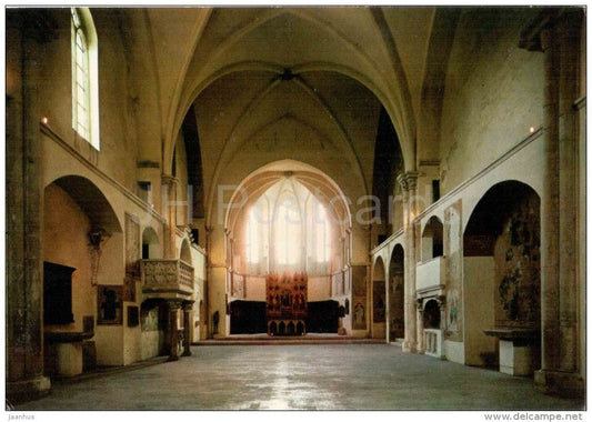 Interno della monumentale Chiesa di San Francesco - Inside the church - Gualdo Tadino - 39309 - Italia - Italy - unused - JH Postcards