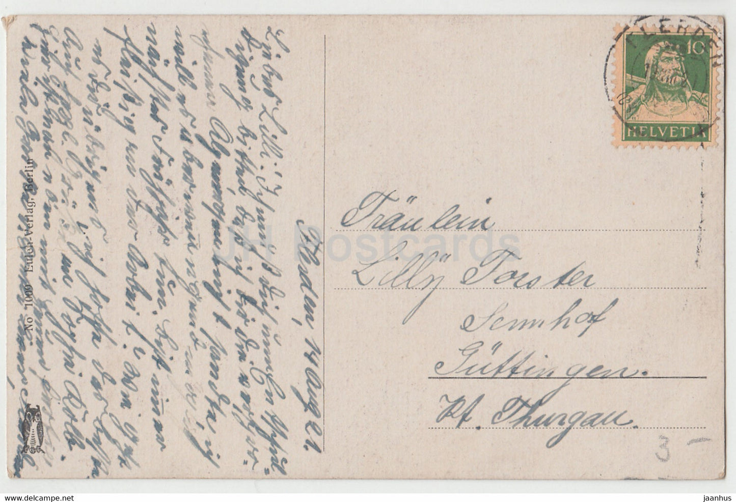 peinture de Georg Papperitz - Bitte recht freundlich - enfants - 1009 Art allemand - carte postale ancienne - 1921 - Allemagne - utilisé