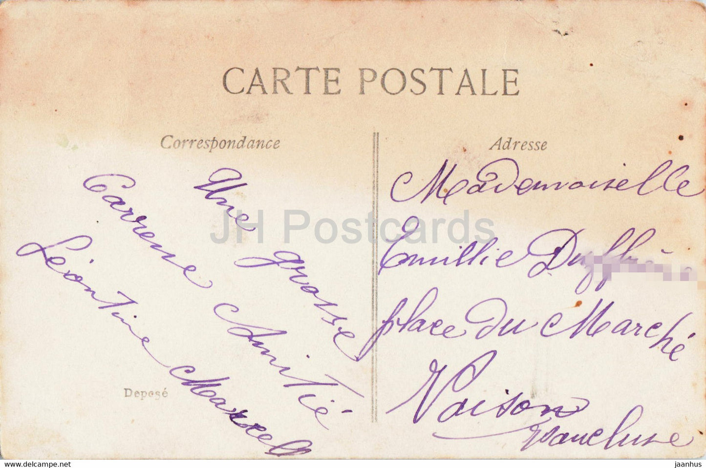 Wilhelm Tell - Guillaume Tell - debout j'honore la puissance - theatre - 4467 - ELD - old postcard - France - used