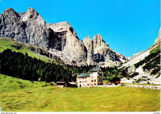 Dolomiti di Fassa - Rifugio Stella Alpina - Il Catinaccio - Italy - unused - JH Postcards