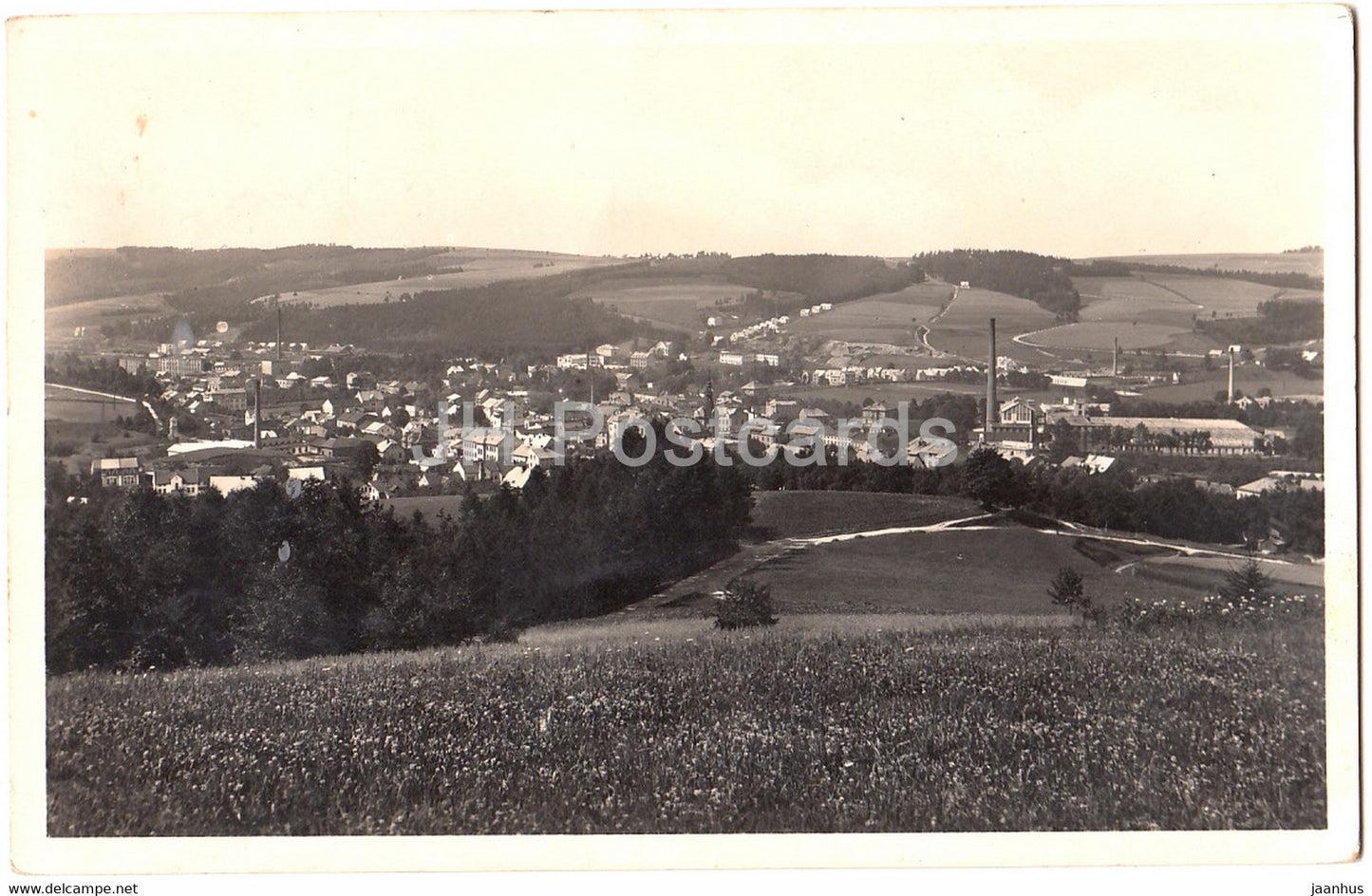 Hronov - old postcard - Czech Republic - used - JH Postcards