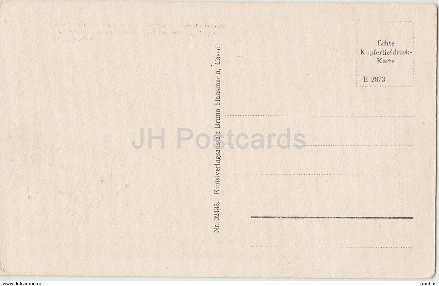 Weimar - Goethehaus - 32435 - old postcard - Germany - unused