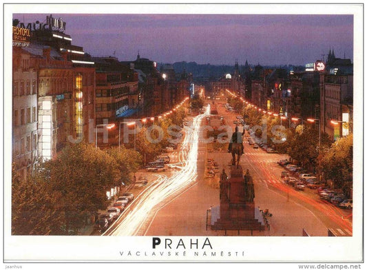 Praha - Prague - Wenceslas Square - Czech Republic - unused - JH Postcards