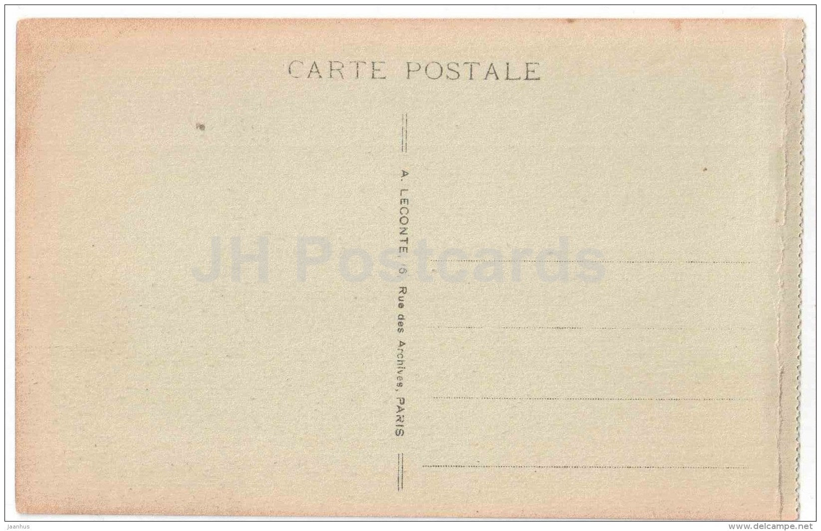 La Tour Eiffel - Eiffel Tower - 4 - Paris - France - unused - JH Postcards