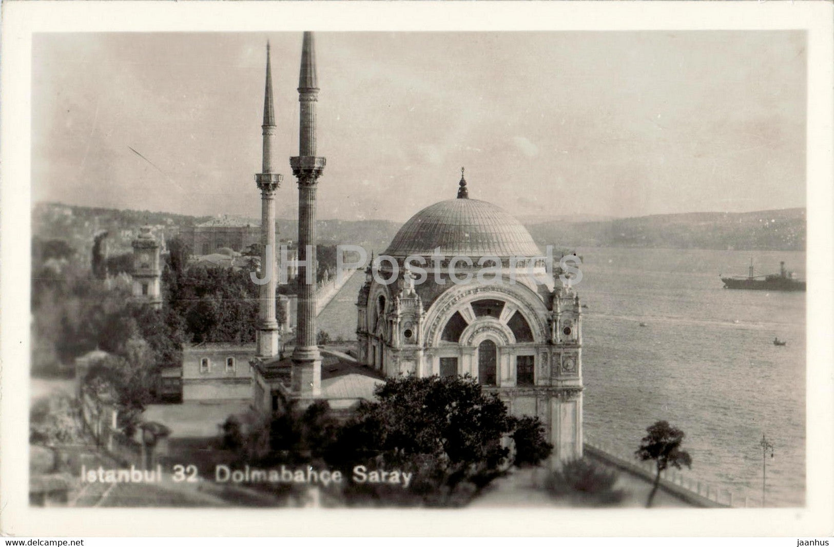 Istanbul - Dolmabahce Palace - 32 - old postcard - Turkey - unused - JH Postcards