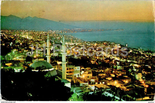 Izmir - General view from Mt Pagus - 35-132 - Turkey - used - JH Postcards