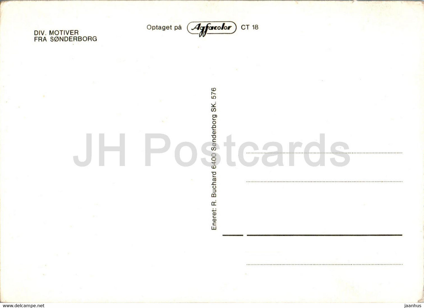 Sonderborg - multiview - CT 18 - Denmark - unused