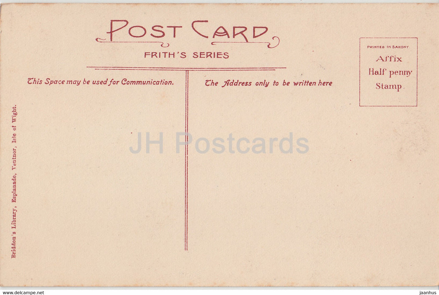 Shanklin Chine - Isle of Wight - old postcard - England - United Kingdom - unused