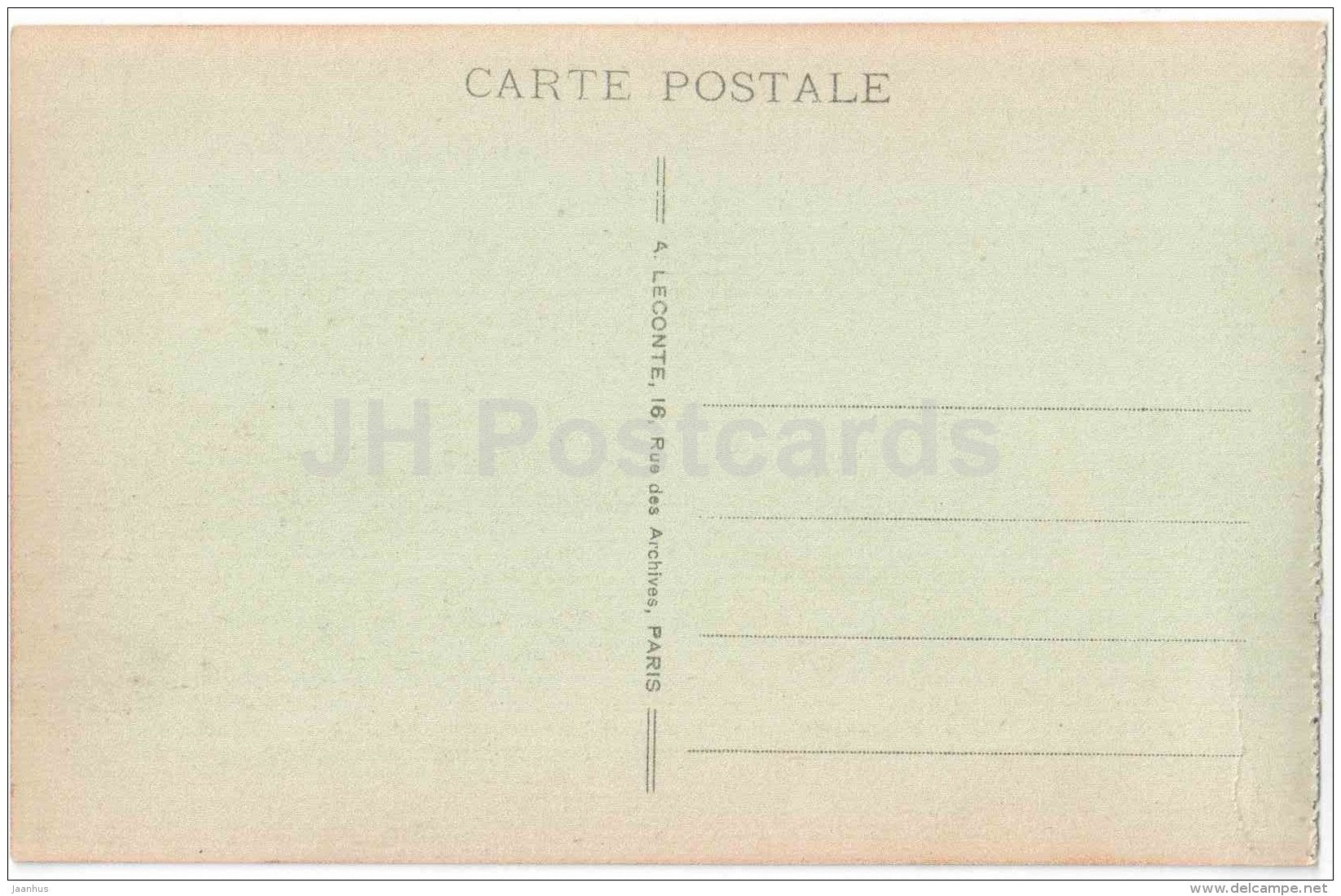 La Madeleine - 13 - Paris - France - unused - JH Postcards