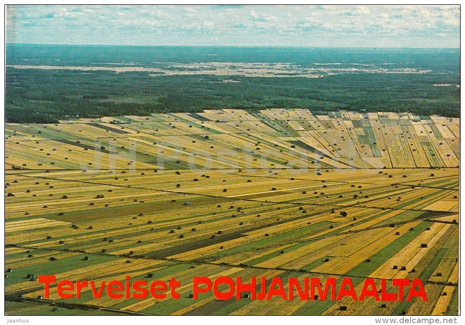 Pohjanmaan Lakeutta - Finland - unused - JH Postcards