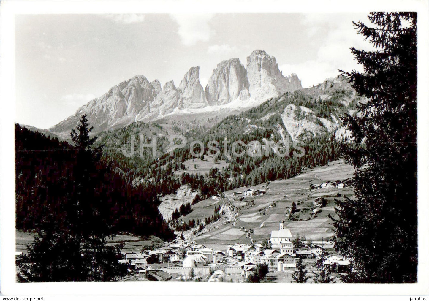 Dolomiti di Fassa - Campitello - Sassolungo - 1966 - Italy - used - JH Postcards