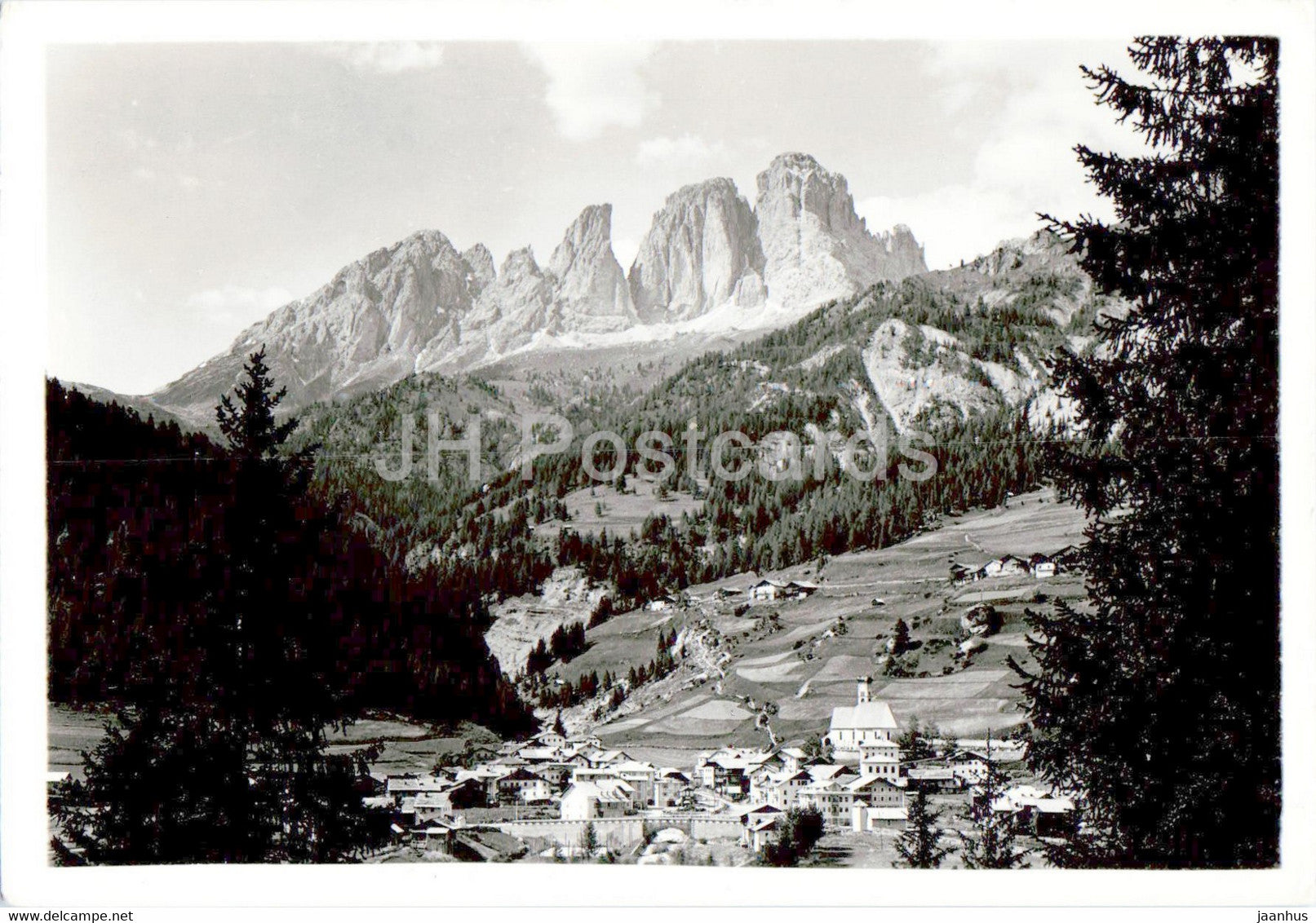 Dolomiti di Fassa - Campitello - Sassolungo - 1966 - Italy - used - JH Postcards