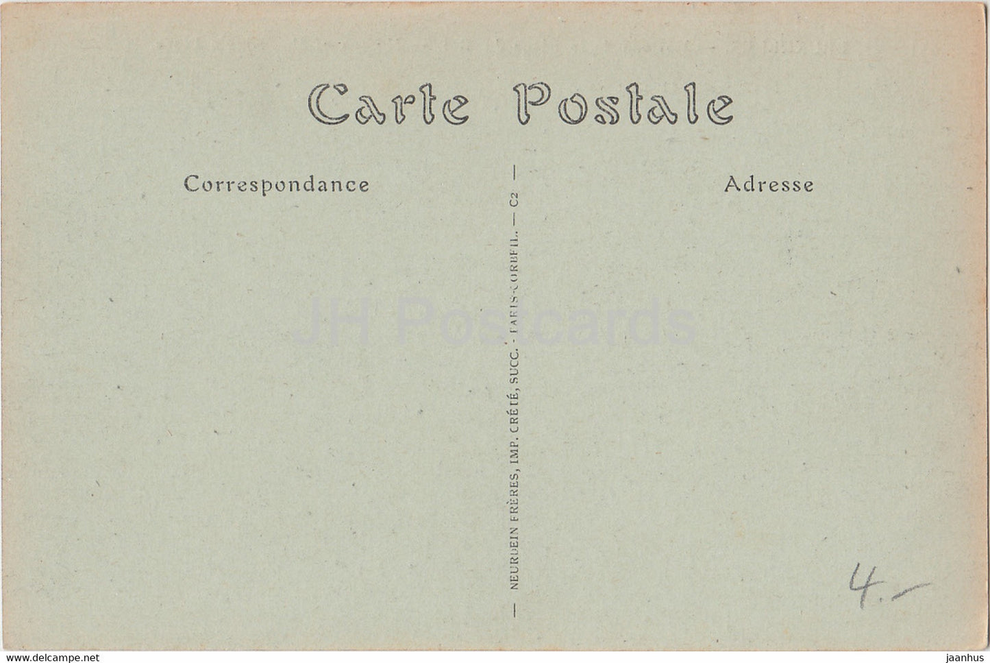 Bruxelles - Brussels - Maisons de la Place du Roi - Houses of the King's Palace - 631 - old postcard - Belgium - unused