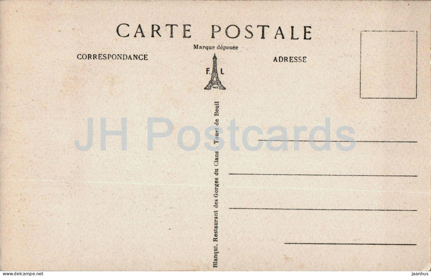 Environs de Beuil - Les Gorges du Cians - Stalactites et Stalagmites de glace - 941 - carte postale ancienne - France - inutilisée