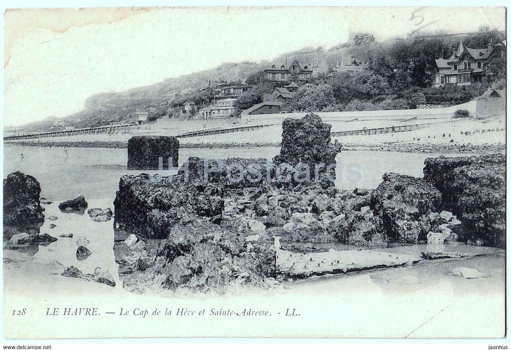 Le Havre - Le Cap de la Heve et Sainte Adresse - 128 - old postcard - France - unused - JH Postcards