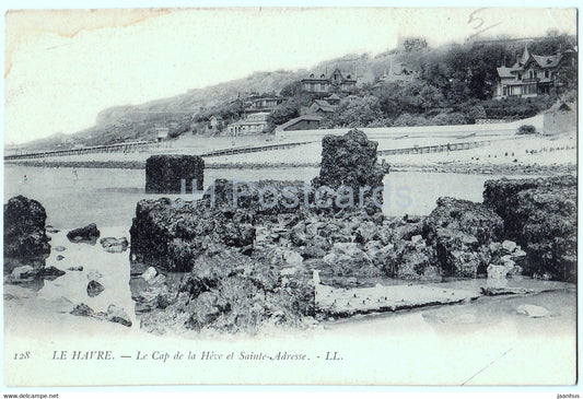 Le Havre - Le Cap de la Heve et Sainte Adresse - 128 - old postcard - France - unused - JH Postcards