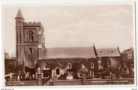 Hove - Old Parish Church - 855 - 1961 - United Kingdom - England - used - JH Postcards