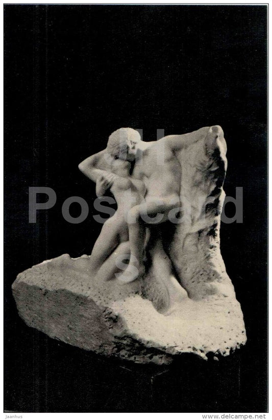 sculpture by Auguste Rodin - Eternal Spring , 1884 - french art - unused - JH Postcards