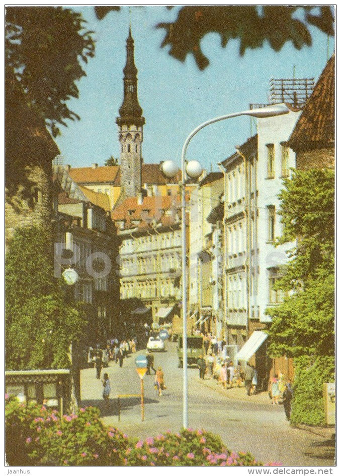 Viru street - Tallinn - 1971 - Estonia USSR - unused - JH Postcards