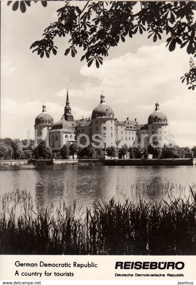Moritzburg castle near Dresden - REISEBÜRO - 1964 - DDR - Germany - unused - JH Postcards
