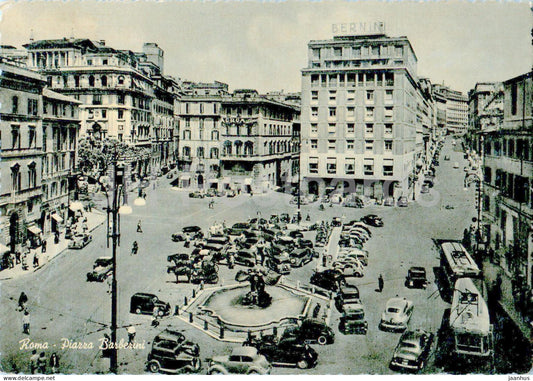 Roma - Rome - The Barberini Square - Italy - unused - JH Postcards