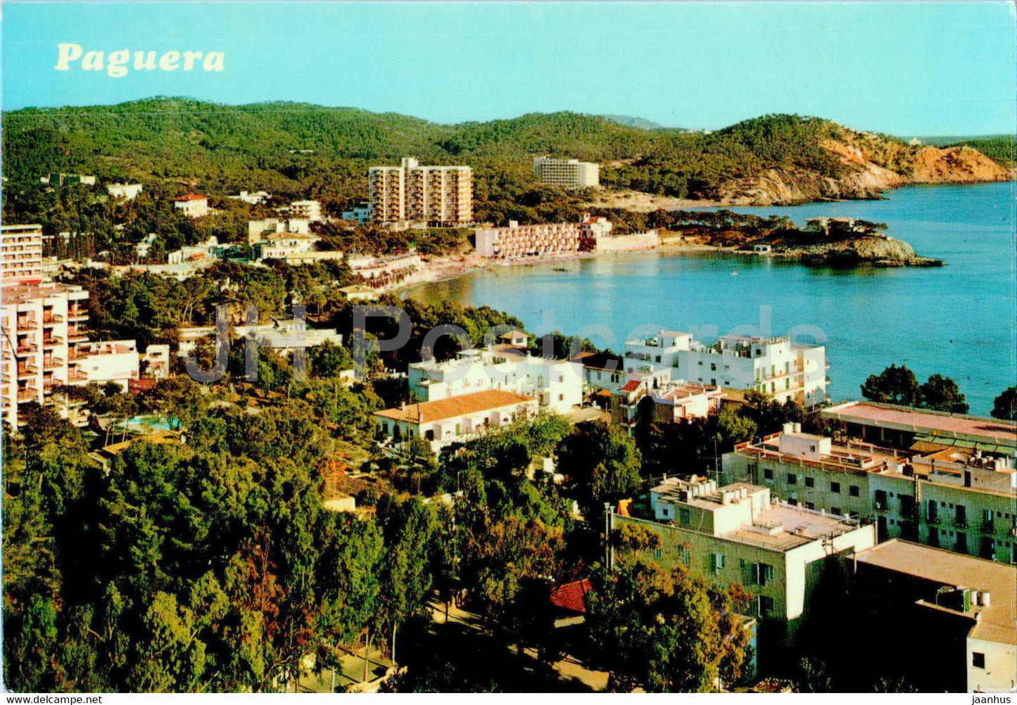 Paguera - Vista parcial - Mallorca - 2912 - Spain - unused - JH Postcards