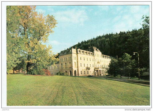 Central Bath-House - Marianske Lazne - Czech Republic - unused - JH Postcards