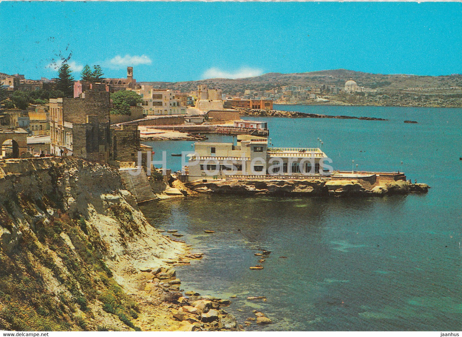 St Paul's Bay - Gillieru restaurant - 1976 - Malta - used - JH Postcards