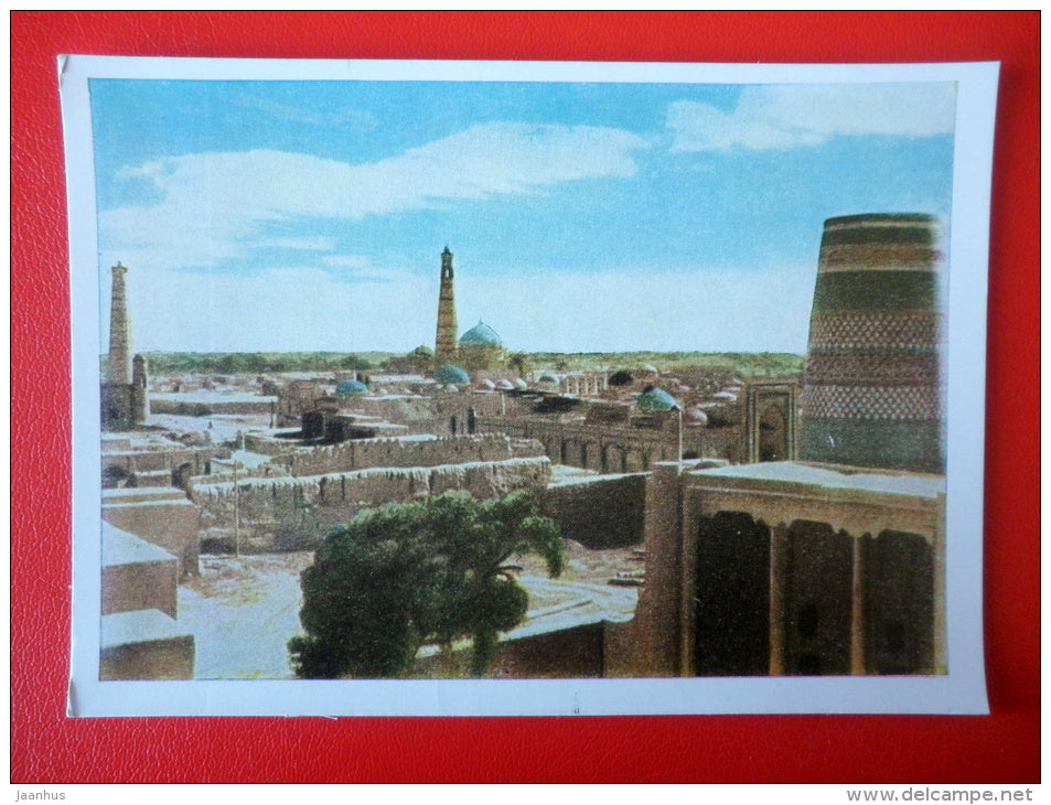 General View of the City - Khiva - 1965 - Uzbekistan USSR - unused - JH Postcards