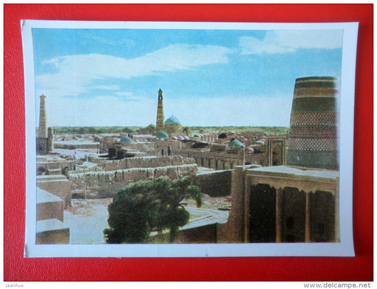 General View of the City - Khiva - 1965 - Uzbekistan USSR - unused - JH Postcards