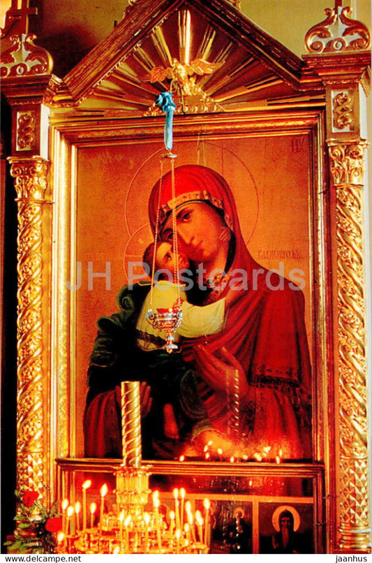 Puhtitsa Convent - The Vladimir Icon of the Mother of God - Estonia - unused - JH Postcards